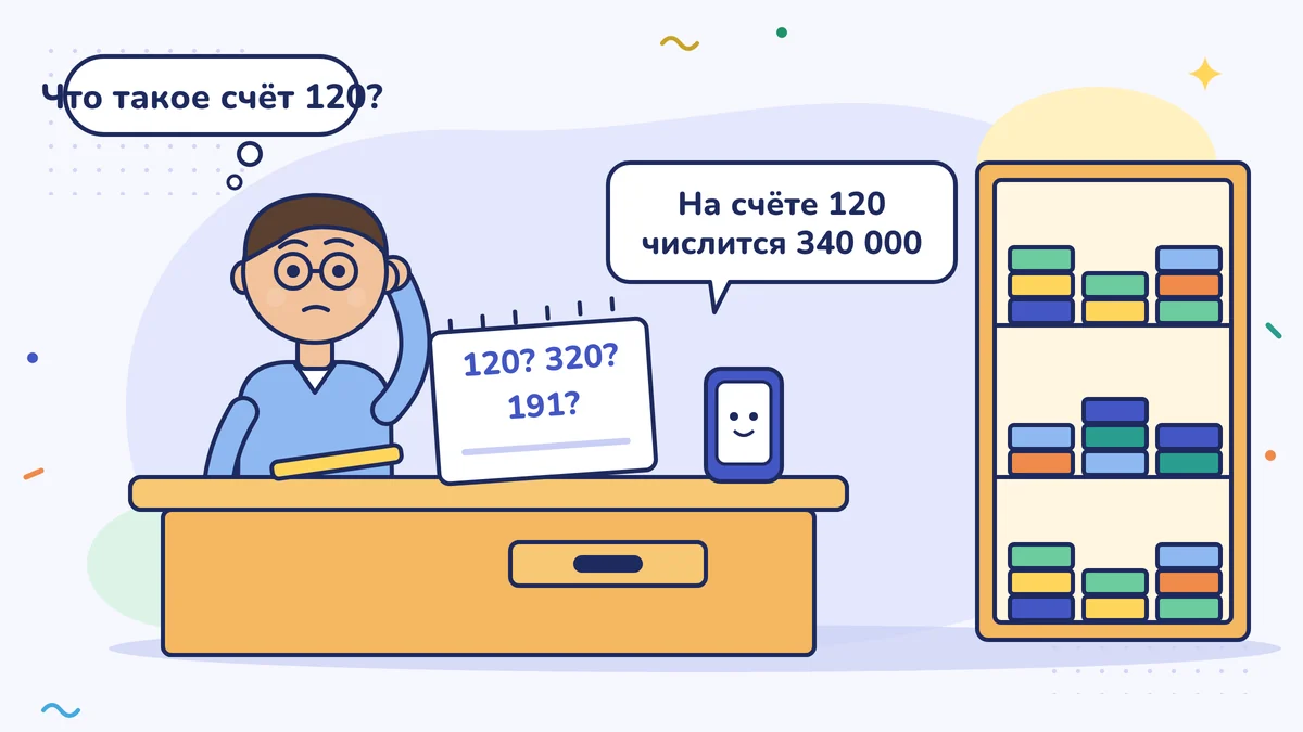 Оптовик канцтоваров Еркан-бей записал в блокнот «120? 320? 191?», из телефона звучит «на 120-м 340 000», а сам он думает: «А что такое 120?»